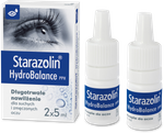 STARAZOLIN HYDROBALANCE PPH krople do oczu 2 x 5 ml  DATA WAŻNOŚCI 10.2024r.