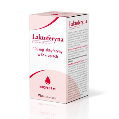 LAKTOFERYNA krople doustne 7 ml  