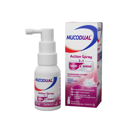 MUCODUAL ACTION spray 20 ml