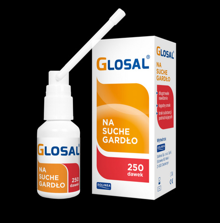 Glosal spray na suche gardło, 25ml (250dawek)