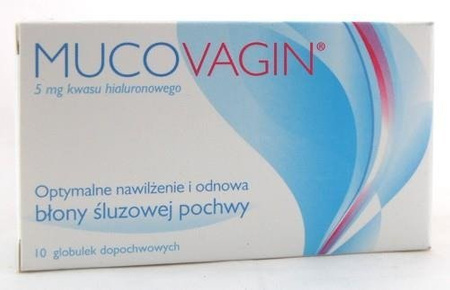 Mucovagin globulki dopochwowe 10 szt.