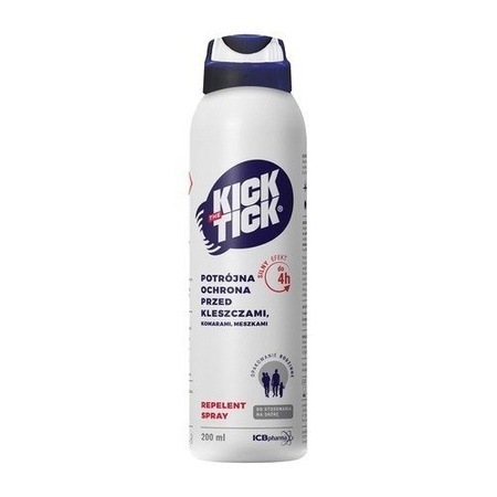 Kick the Tick® Max Repelent Plus Aerozol  na kleszcze, komary i meszki, 200ml