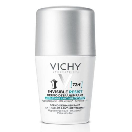 Vichy Antypespirnat Invisible Resist [72h] przeciw śladom, 50ml