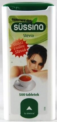 Sussina Stevia słodzik x 500 tabletek