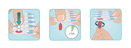 Medcoat smak truskawkowy - powłoka ułatwiająca połykanie  tabletek Med Coat, 20 aplikatorów