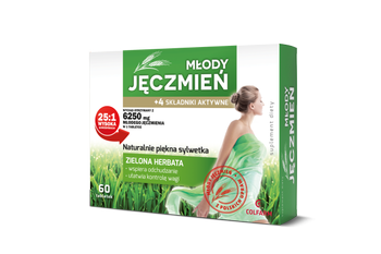 MŁODY JĘCZMIEŃ x 60 tabletek powlekanych