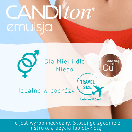 Canditon - Emulsja do higieny intymnej, 100ml