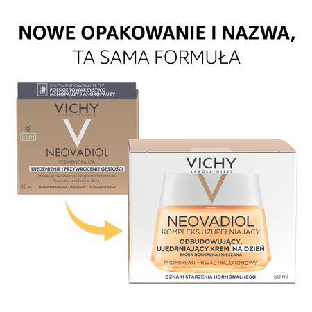 VICHY NEOVADIOL PERI-MENOPAUSE Ujędrniający krem na dzień przed menopauzą, skóra normalna 50ml