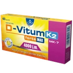 D-Vitum Forte Max 4000 j.m. K2 kapsułki, 60 sztuk