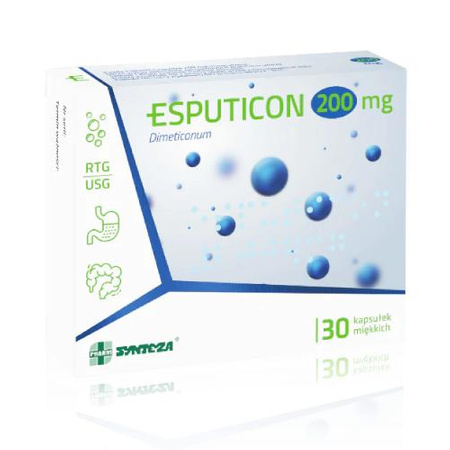 Esputicon 200mg kapsułki miękkie, 30 sztuk