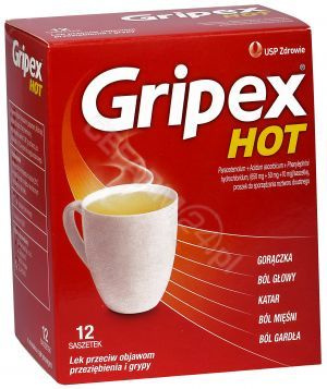 GRIPEX HOT proszek x 12 saszetek