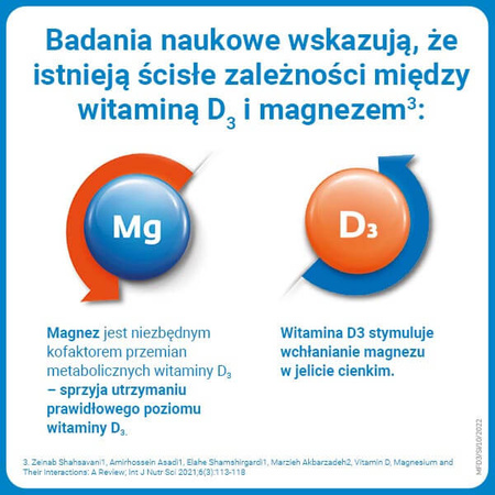 Magvit Forte D3 tabletki dojelitowe, 50 sztuk  DATA WAŻNOŚCI 03.2025r.