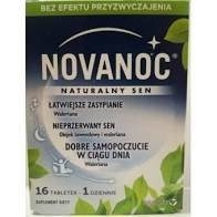 NOVANOC Naturalny Sen x 16 tabletek