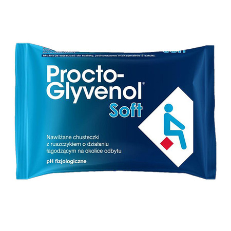 Procto-Glyvenol Soft, 30 nawilżanych chusteczek