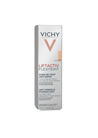 VICHY LIFT FLEXILIFT TEINT Podkład wygładzający odcień 45 GOLD 30ml DATA WAŻNOŚCI 01.2026r.