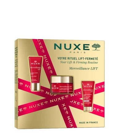 Nuxe Merveillance Lift Zestaw Liftingujący – krem do skóry mieszanej 50ml + krem na noc 15ml + krem pod oczy 15ml