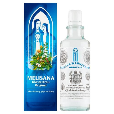 Melisana Klosterfrau Original -płyn doustny, płyn na skórę, 235ml