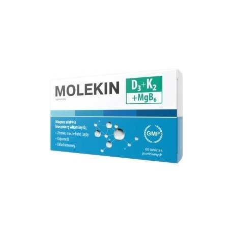 Molekin D3 K2 Mgb6 X 60 Tabletek