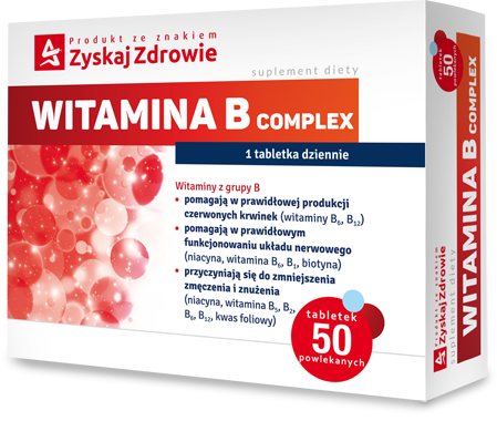 Zyskaj Zdrowie Witamina B Complex X 50 Tabletek