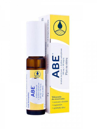 ABE (89 mg + 89 mg)/g płyn na skórę 8 g