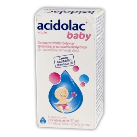 ACIDOLAC BABY krople doustne 10 ml 