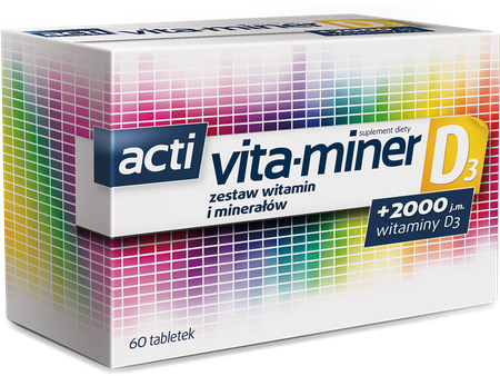 ACTI VITA-MINER D3 x 60 tabletek