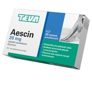 AESCIN x 30 tabletek powlekanych