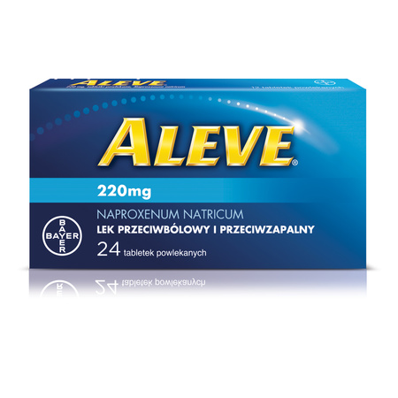 ALEVE 220 mg x 24 tabletki powlekane