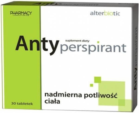 ANTYPERSPIRANT X 30 tabletek