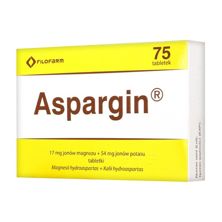ASPARGIN x 75 tabletek