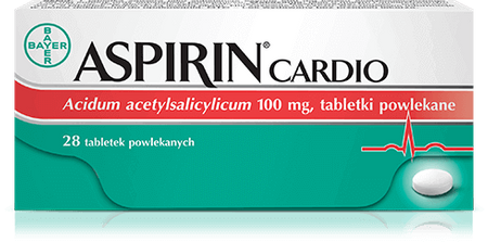 ASPIRIN CARDIO 100 mg x 28 tabletek powlekanych