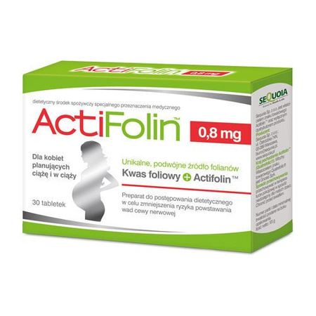 ActiFolin, tabletki 0,8 mg x 30 tabl.