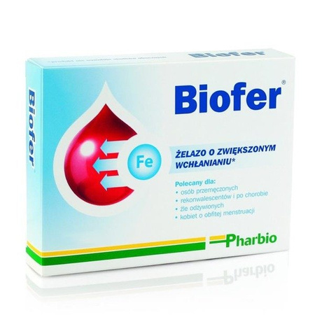 BIOFER x 80 tabletek