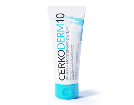 CERKODERM 10 Krem z 10% mocznika do skóry szorstkiej i suchej, 75ml