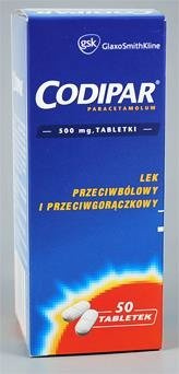 CODIPAR 500 mg x 50 tabletek