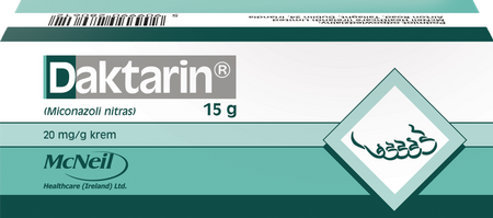 DAKTARIN 20 mg/g krem 15 g