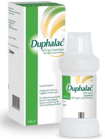 DUPHALAC 667 mg/ml roztwór doustny 300 ml