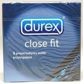 DUREX CLOSE FIT prezerwatywy x 3 sztuki