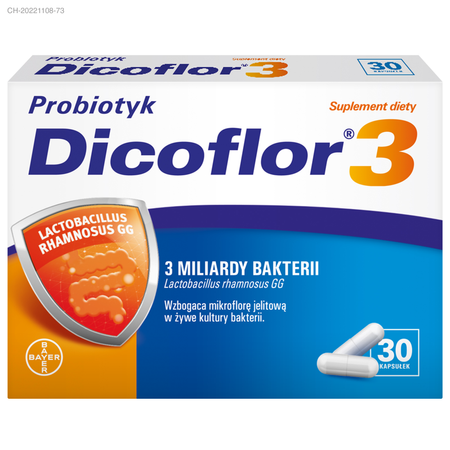 Dicoflor 3 kapsułki, 30 sztuk