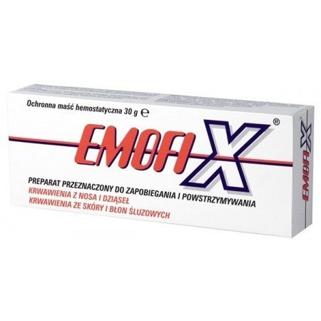 EMOFIX ochronna maść hemostatyczna 30 g