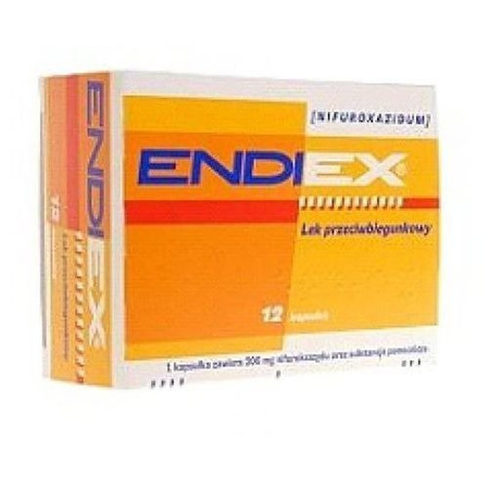 ENDIEX 200 mg x 12 kapsułek