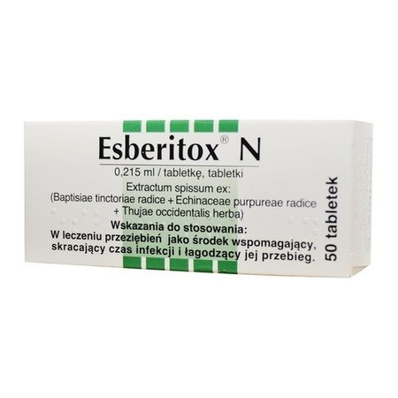 ESBERITOX N x 50 tabletek