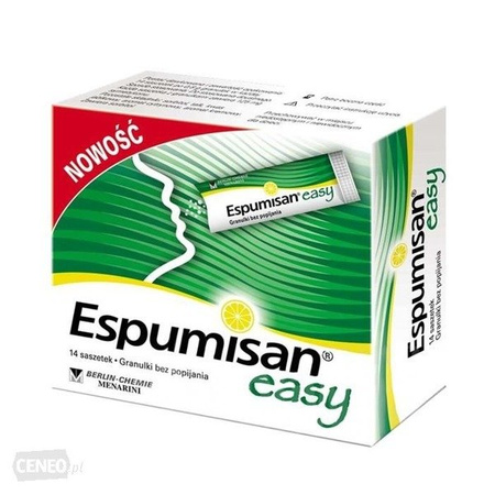 ESPUMISAN EASY 125 mg granulki x 14 saszetek 