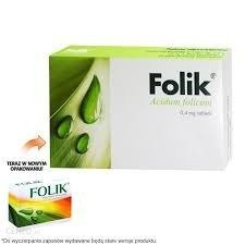 FOLIK 0,4 mg x 60 tabletek