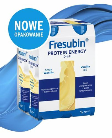 FRESUBIN Protein Energy Drink waniliowy 4x200ml