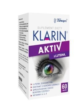 KLARIN AKTIV Z LUTEINĄ x 60 kapsułek