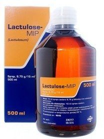 LACTULOSE-MIP syrop 500 ml