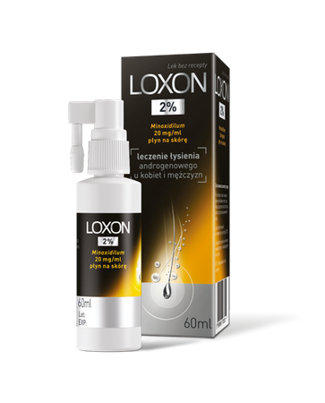 LOXON 2% płyn na skórę 60 ml