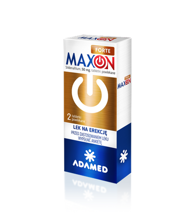 MAXON FORTE 50 mg x 2 tabletki powlekane