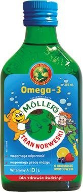 MOLLER'S TRAN NORWESKI owocowy 250 ml
